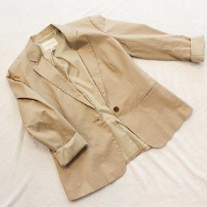 NWOT Banana Banana Republic Khaki blazer size 16
